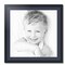 ArtToFrames 28x28" Matted Picture Frame with 24x24" Single Mat Photo Opening Framed in 1.25" Black and 2" Mat (FWM-3926-28x28)